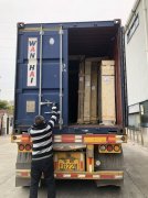 container loading export to Asia